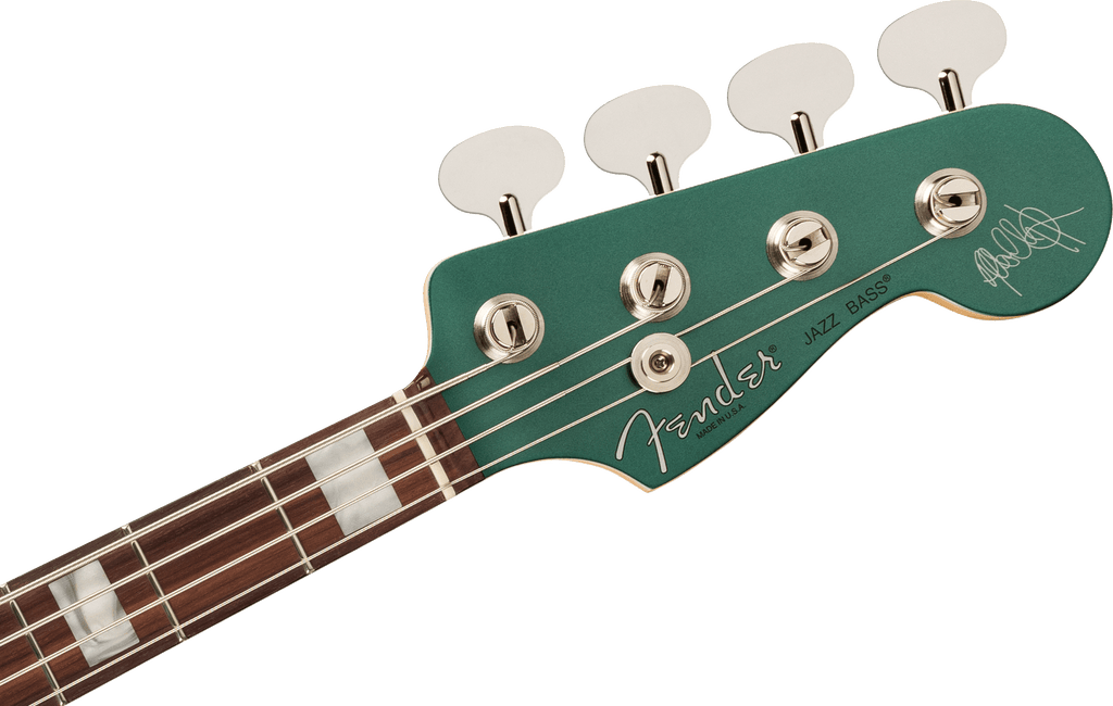 Fender Adam Clayton Jazz Bass RW FB Sherwood Green Mtlc