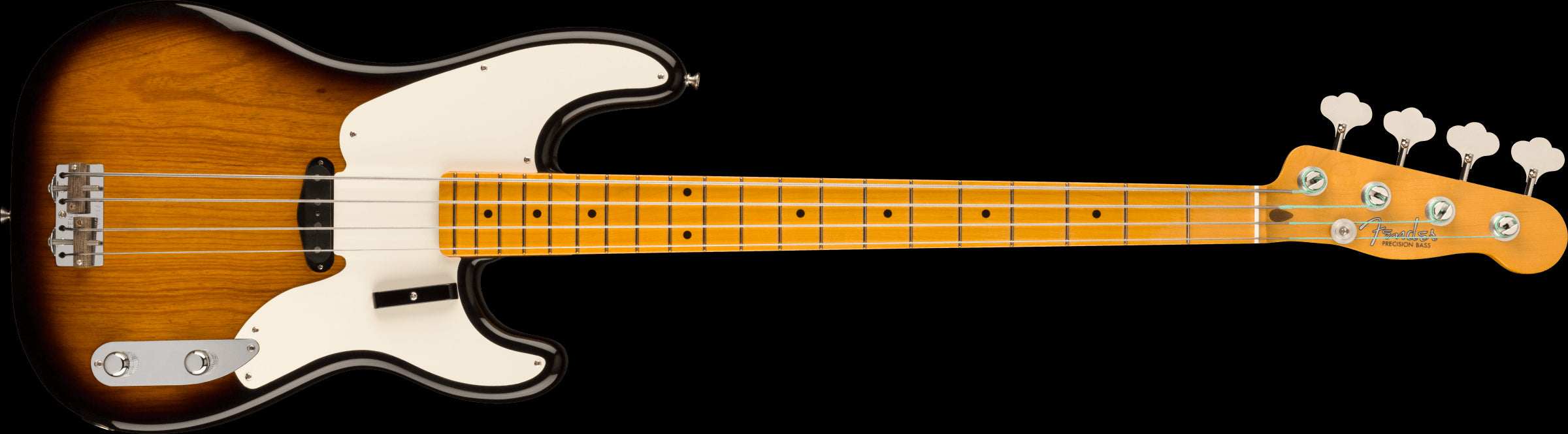 Fender American Vintage II 1954 P Bass Guitar w/Maple Fretboard - 2-Colouror Sunburst