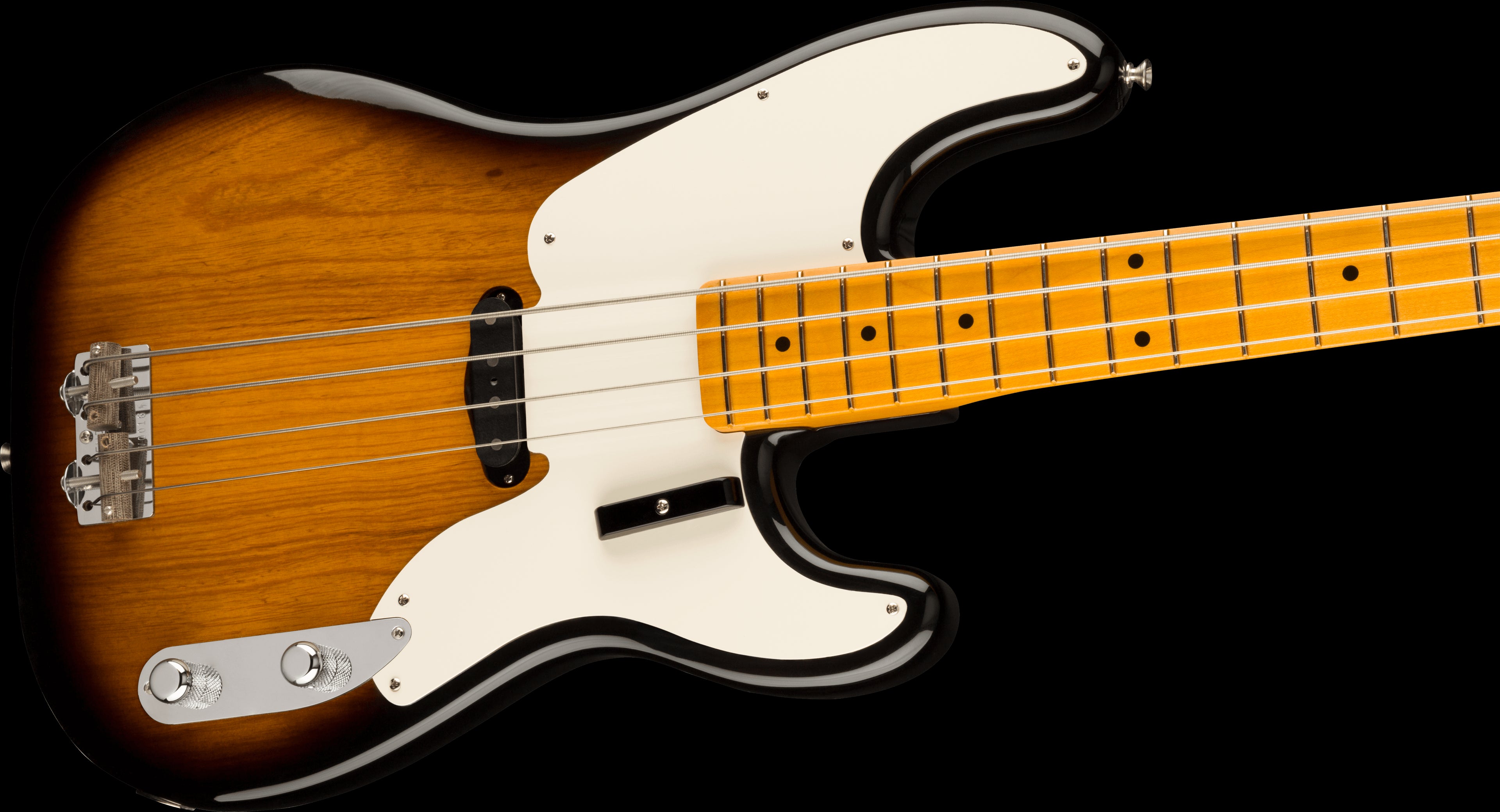 Fender American Vintage II 1954 P Bass Guitar w/Maple Fretboard - 2-Colouror Sunburst