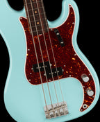 Fender American Vintage II 1960 P Bass Electric Guitar w/Rosewood Fretboard - Daphne Blue