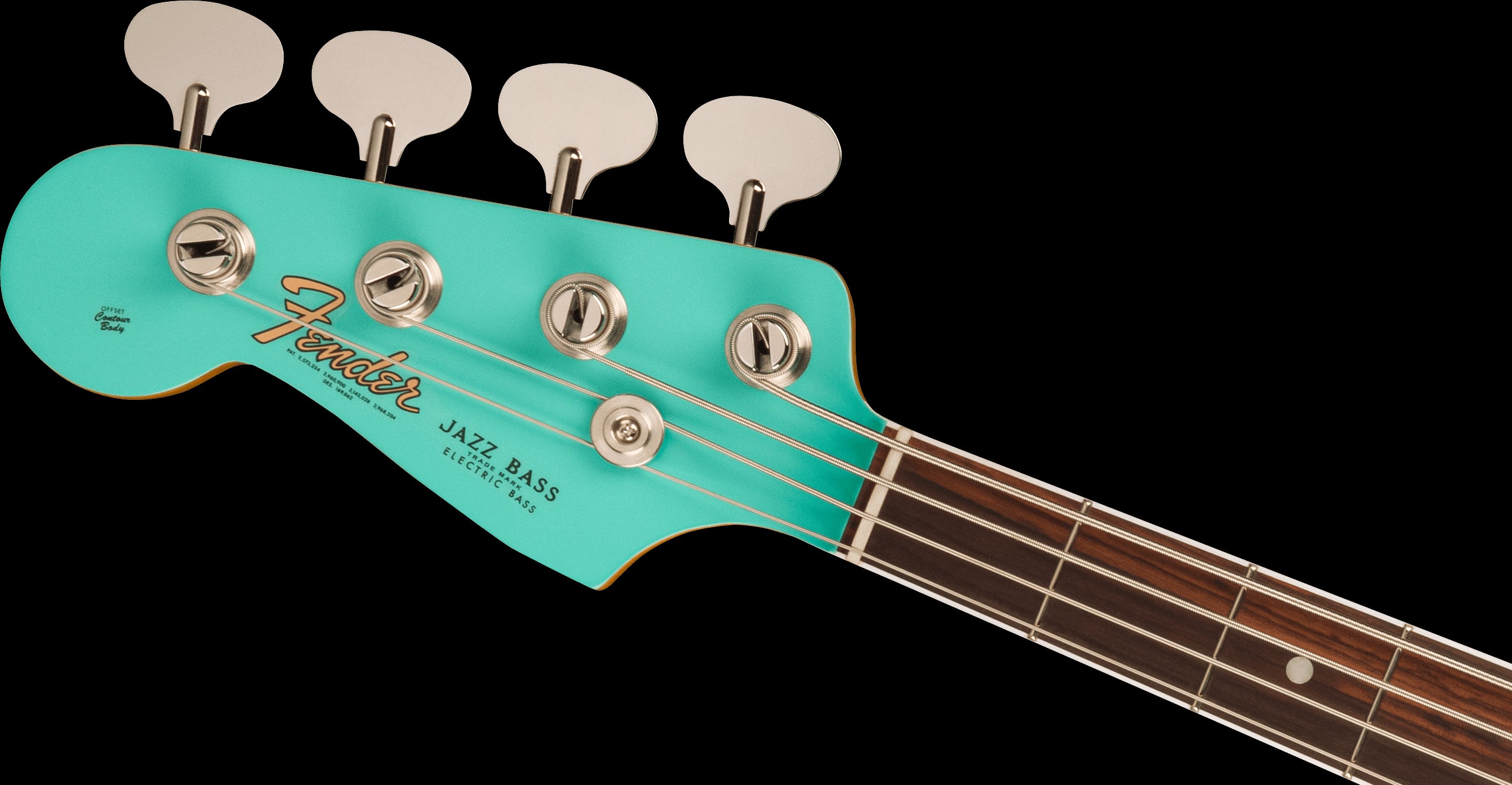 Fender American Vintage II 1966 Jazz Bass LH Electric Guitar w/Rosewood Fretboard - Sea Foam Green