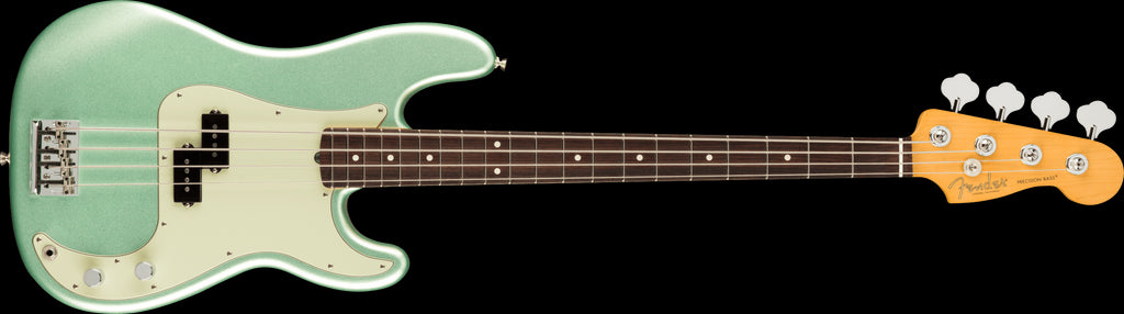 Fender American Professional II P Bass w/Rosewood Fretboard - Mystic Surf Green