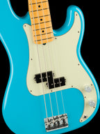 Fender American Professional II P Bass Guitar w/Maple Fretboard - Miami Blue
