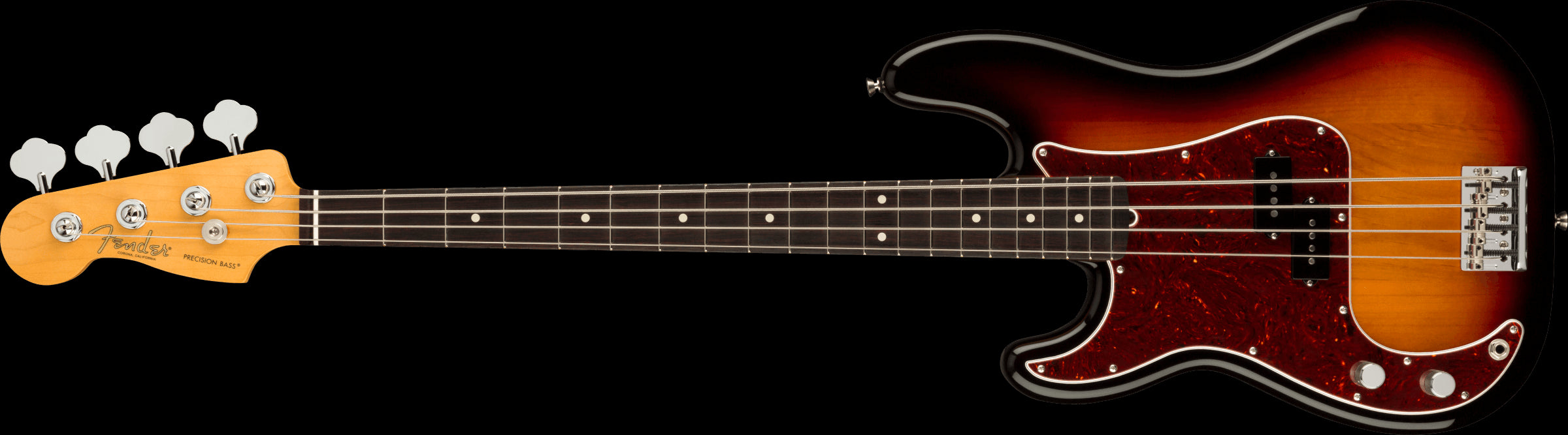 Fender American Professional II P Bass LH w/Rosewood Fretboard - 3 Colour Burst