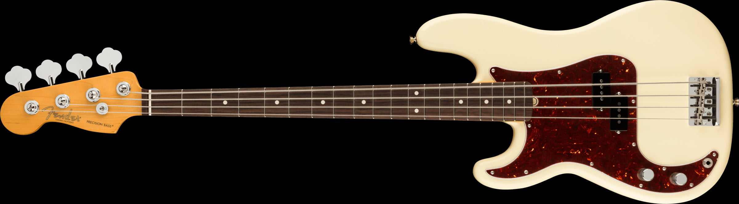 Fender American Professional II P Bass LH w/Rosewood Fretboard - Olympic White