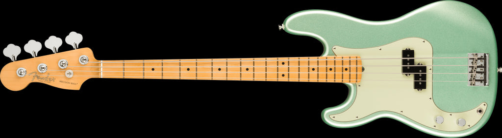 Fender American Professional II P Bass LH w/Maple Fretboard - Mystic Surf Green