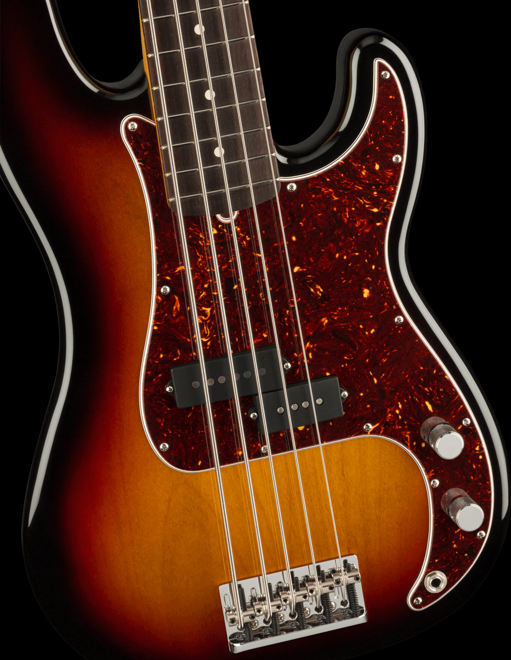 Fender American Professional II P Bass V w/Rosewood Fretboard - 3 Colour Burst