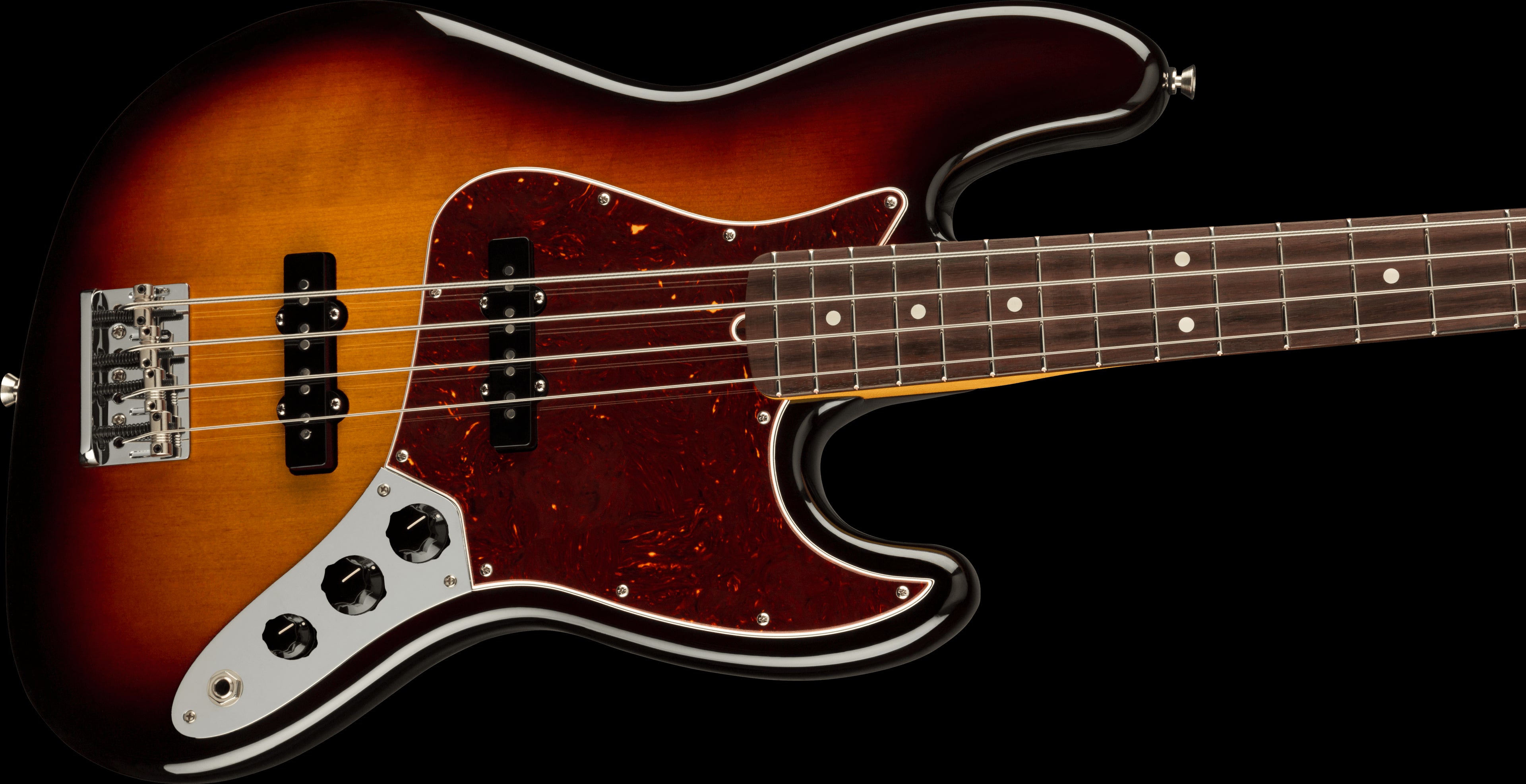 Fender American Professional II Jazz Bass w/Rosewood Fretboard - 3-Colouror Sunburst