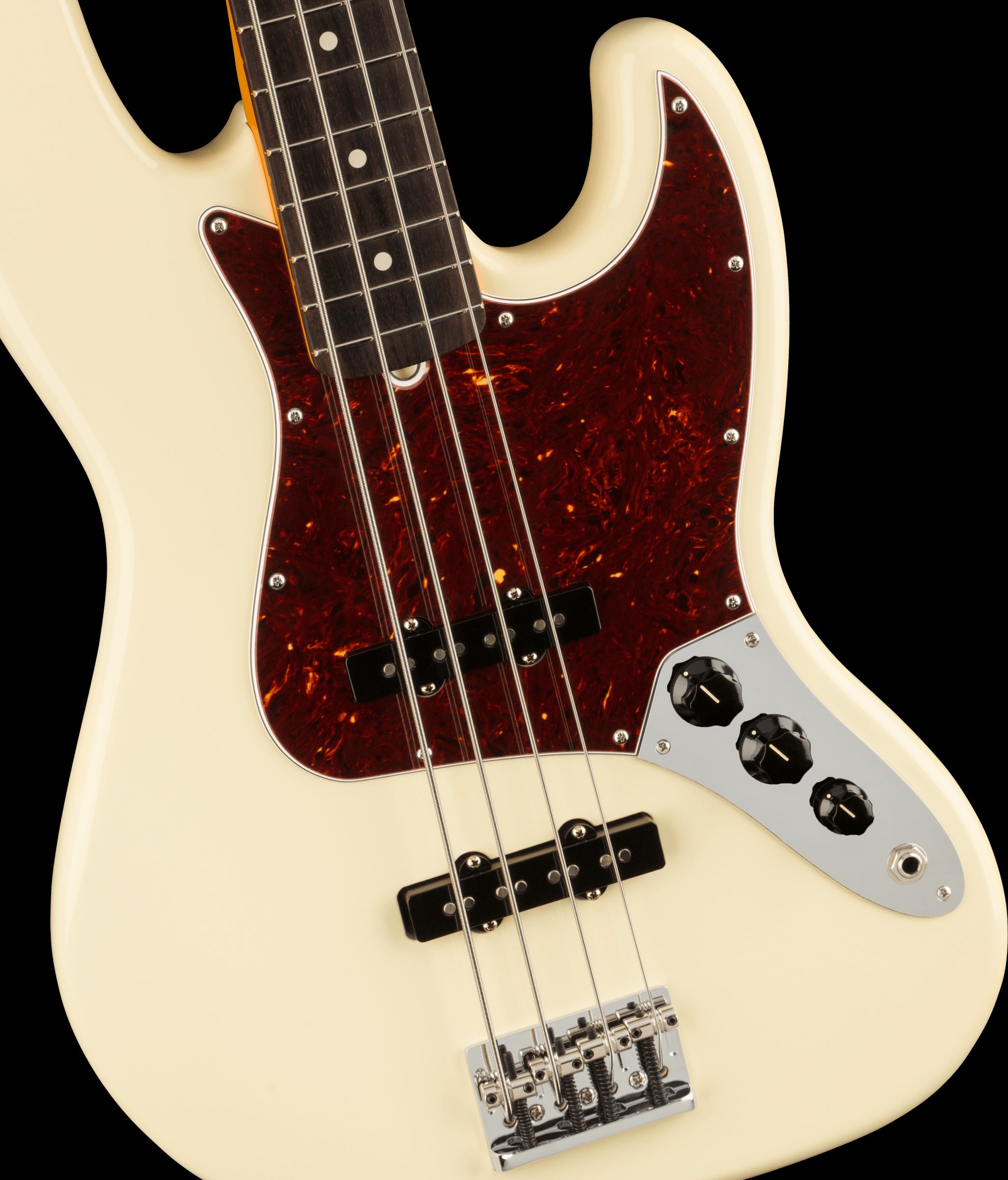 Fender American Professional II Jazz Bass w/Rosewood Fretboard - Olympic White
