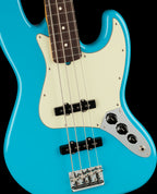 Fender American Professional II Jazz Bass Guitar w/Rosewood Fretboard - Miami Blue
