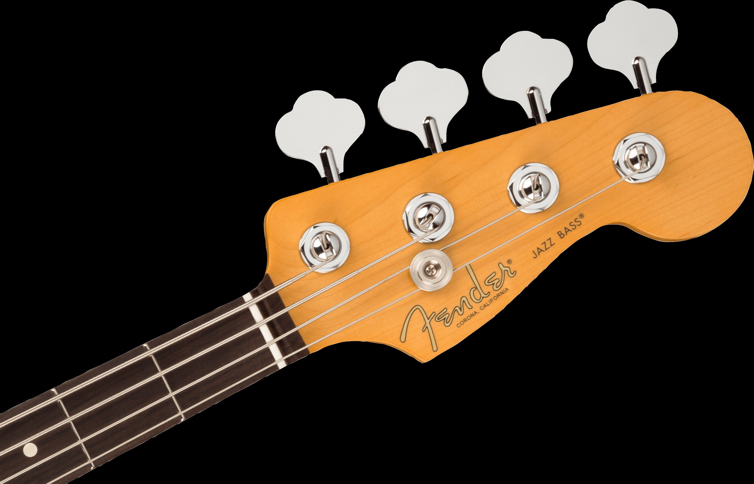 Fender American Professional II Jazz Bass Guitar w/Rosewood Fretboard - Miami Blue