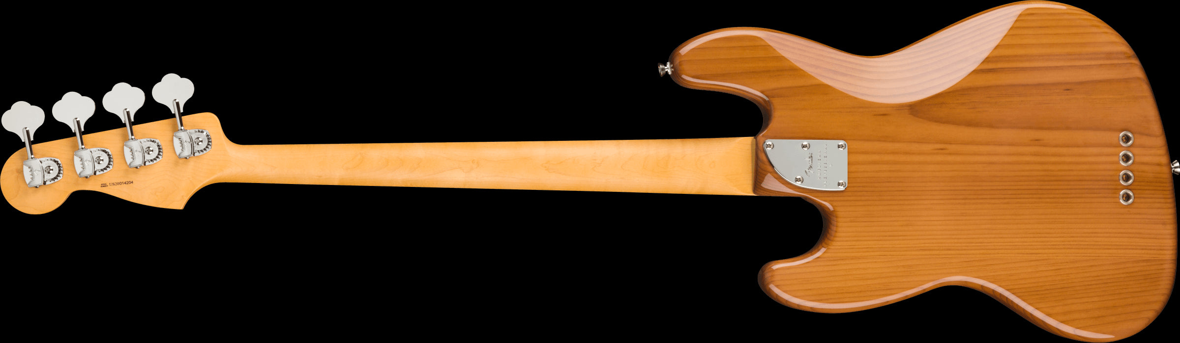 Fender American Professional II Jazz Bass Guitar w/Maple Fretboard - Roasted Pine