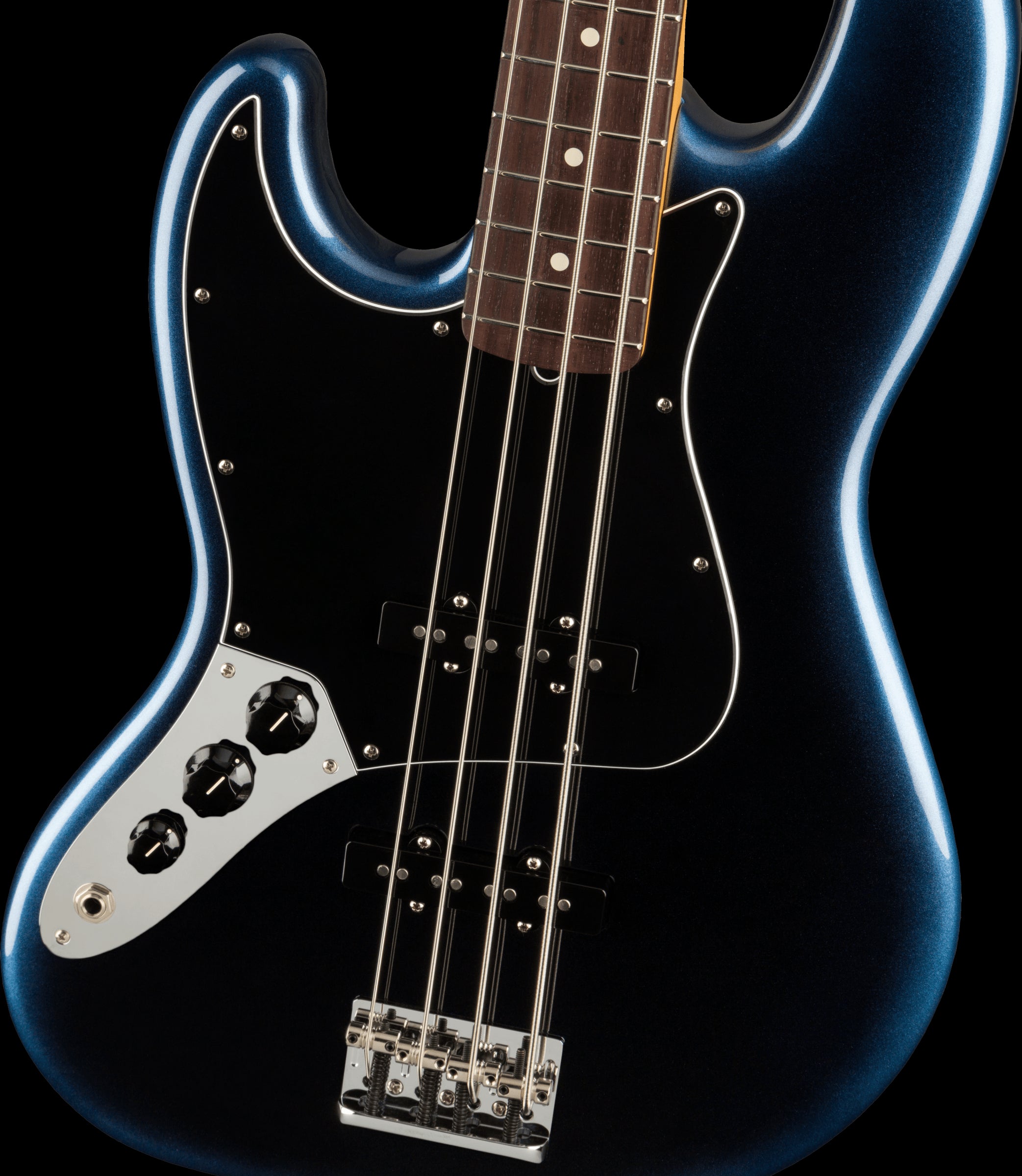 Fender American Professional II Jazz Bass LH w/Rosewood Fretboard - Dark Night