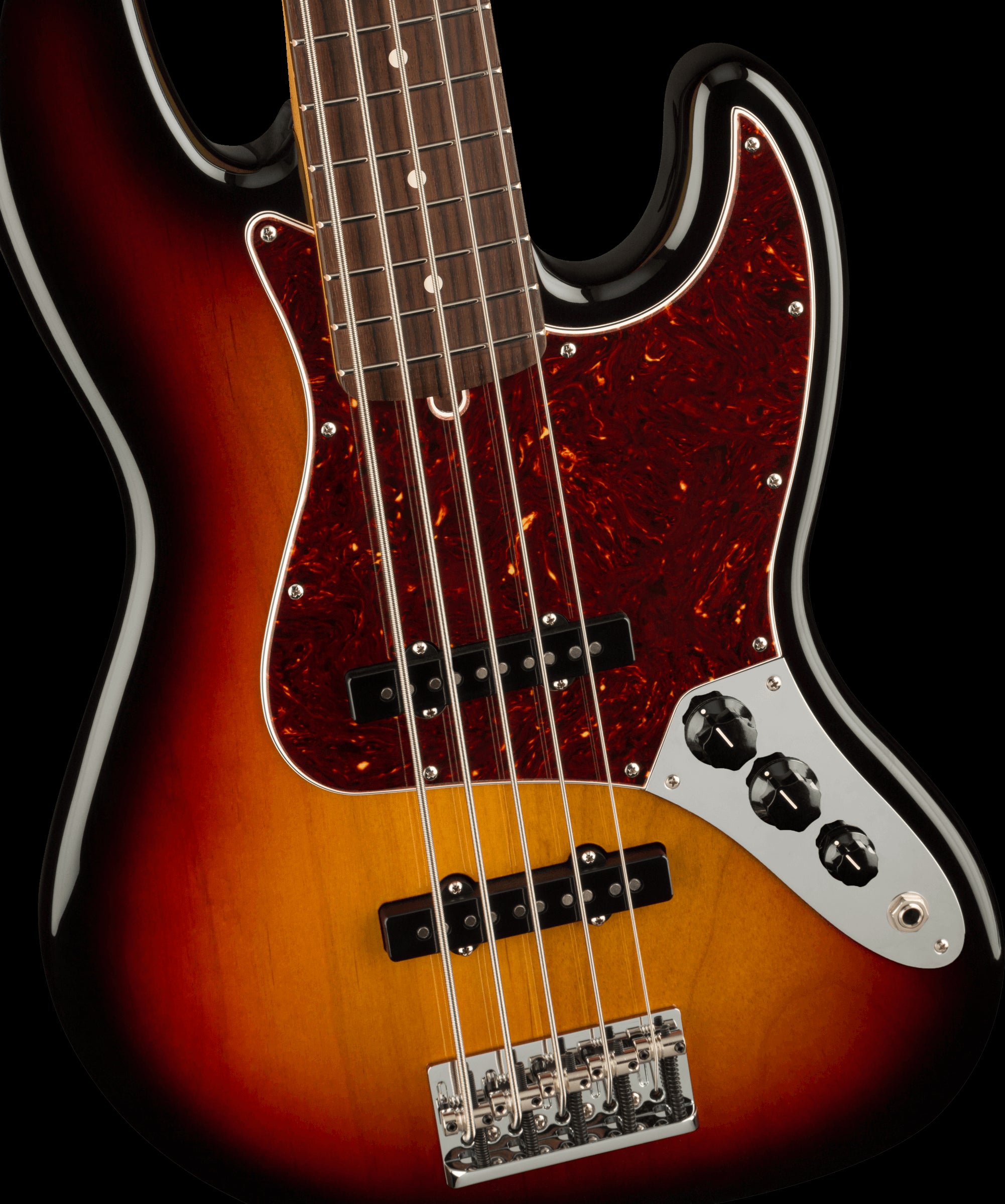 Fender American Professional II Jazz Bass V w/Rosewood Fretboard - 3 Colour Burst