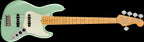 Fender American Professional II Jazz Bass V w/Maple Fretboard - Mystic Surf Green