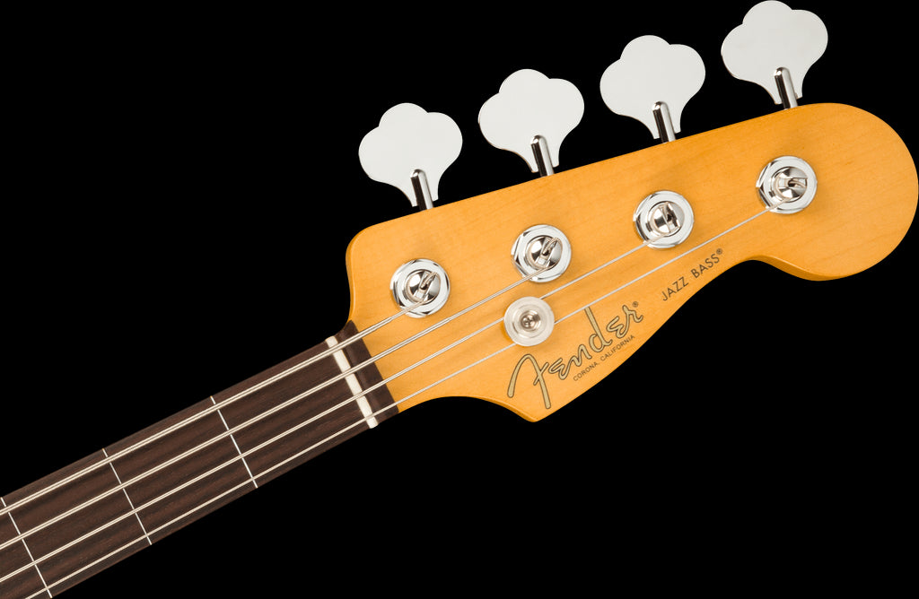 Fender American Professional II Jazz Fretless Bass Guitar w/Rosewood Fretboard - 3 Colour Burst