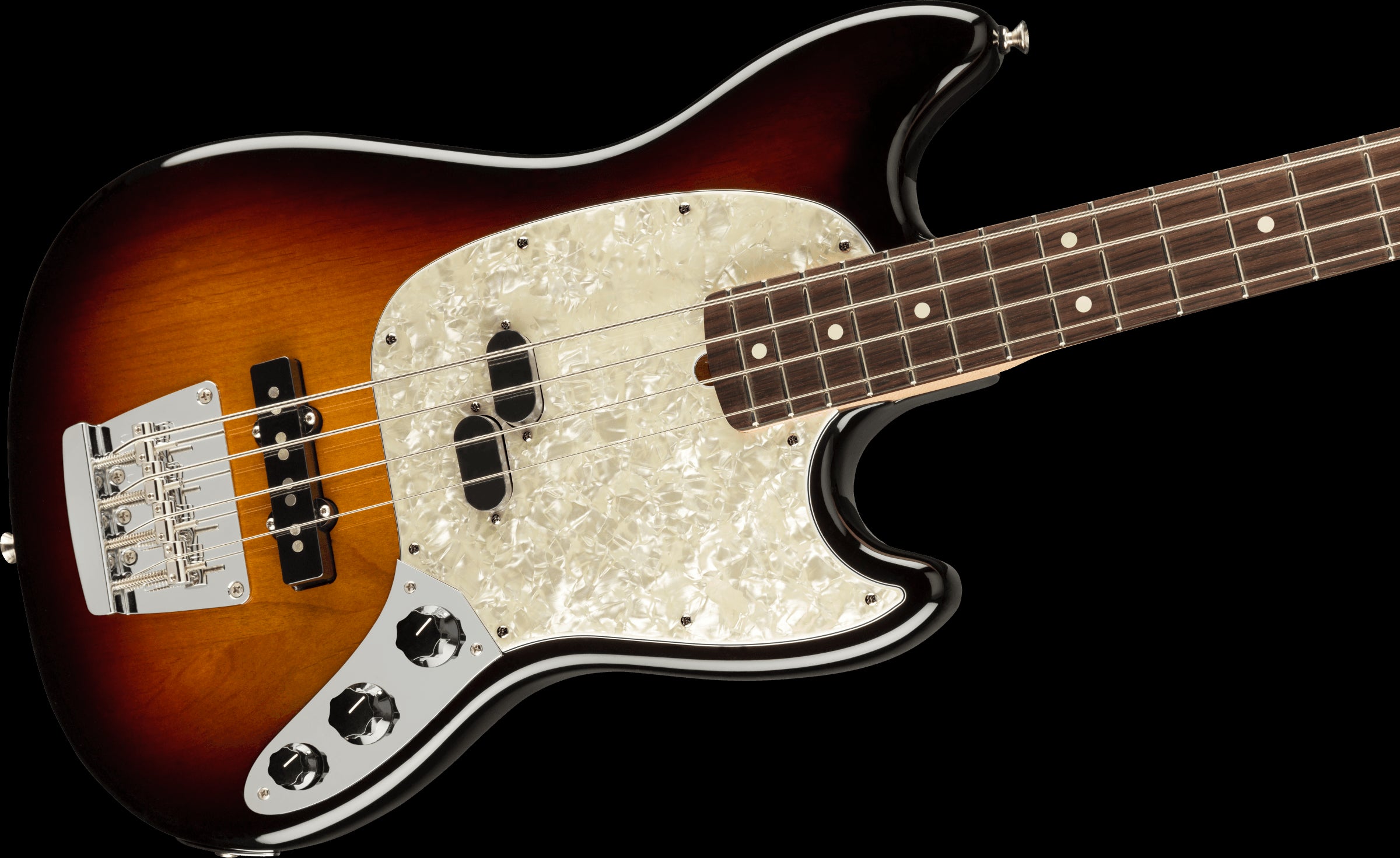 Fender American Performer Mustang Bass w/Rosewood Fretboard - 3 Colour Burst