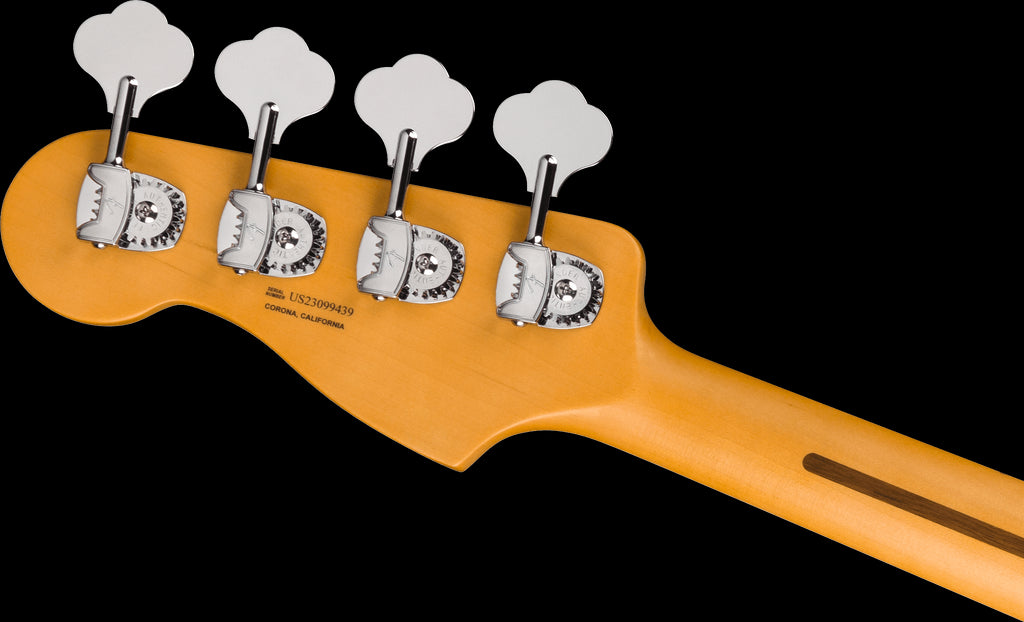 Fender American Ultra II Precision Bass with Ebony Fingerboard - Texas Tea