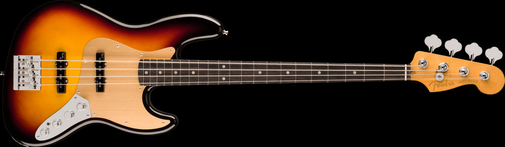 Fender American Ultra II Jazz Bass with Ebony Fingerboard - Ultraburst