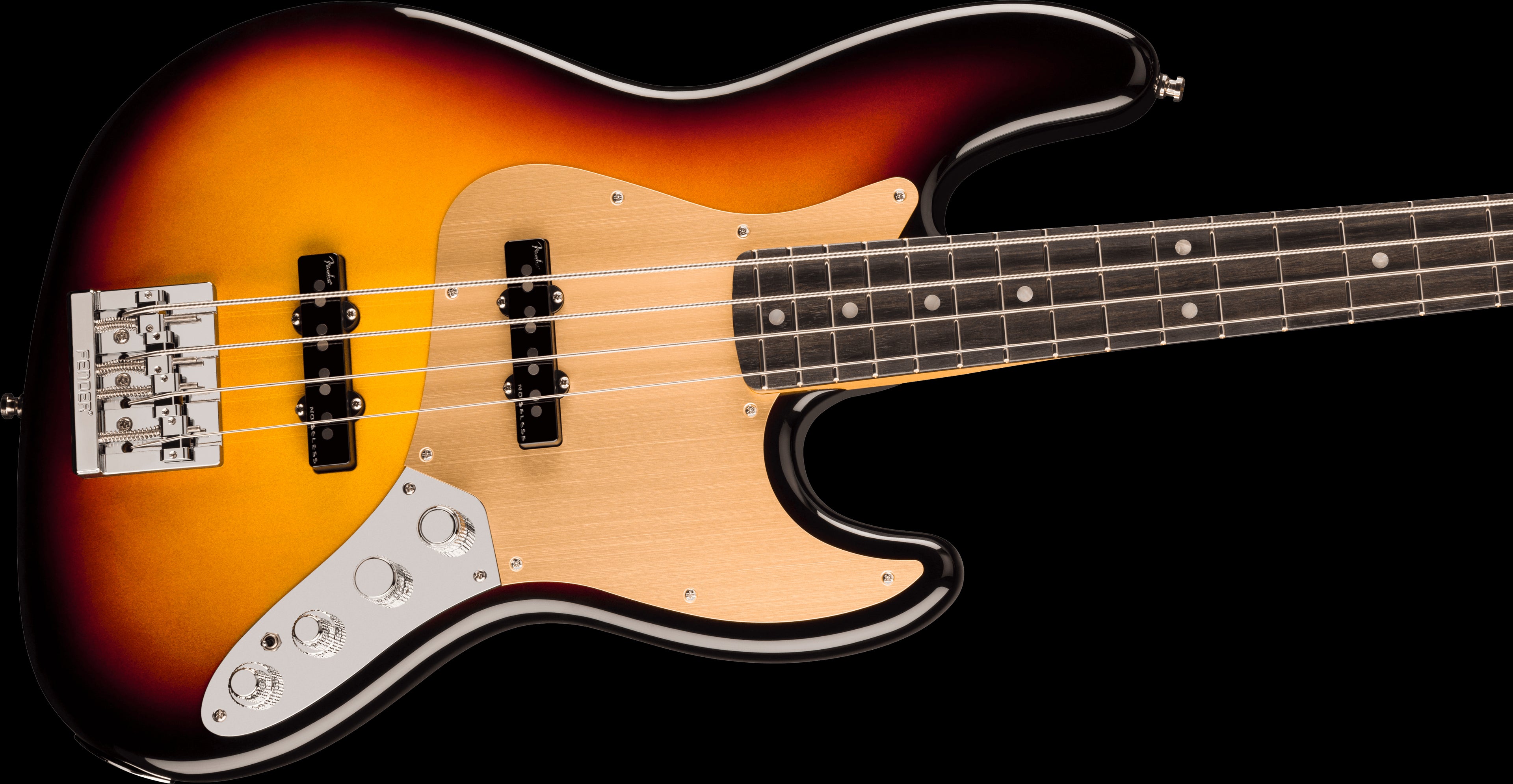 Fender American Ultra II Jazz Bass with Ebony Fingerboard - Ultraburst
