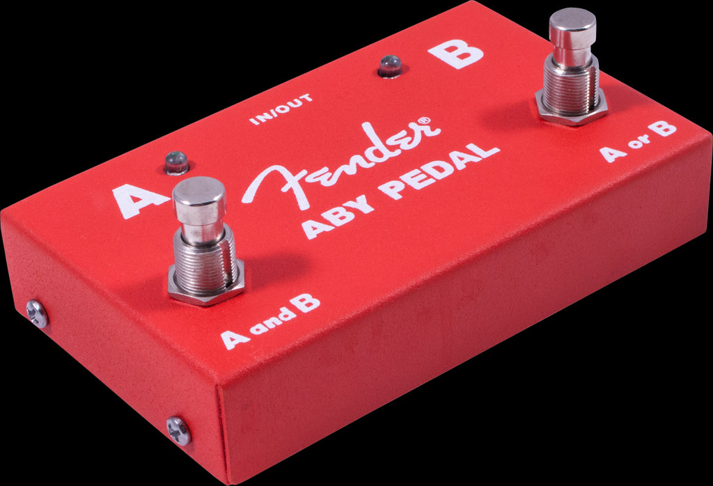 Fender 2 Switch ABY Pedal Red