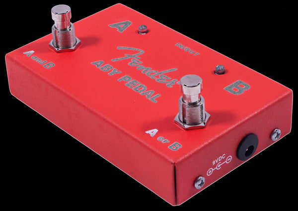Fender 2 Switch ABY Pedal Red