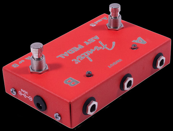 Fender 2 Switch ABY Pedal Red