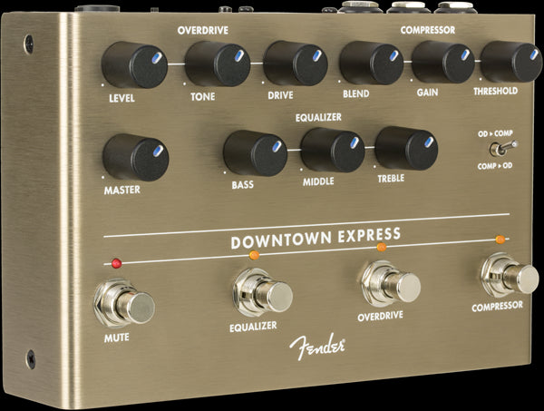 Fender Downtown Express Bass Multi Effect Pedal