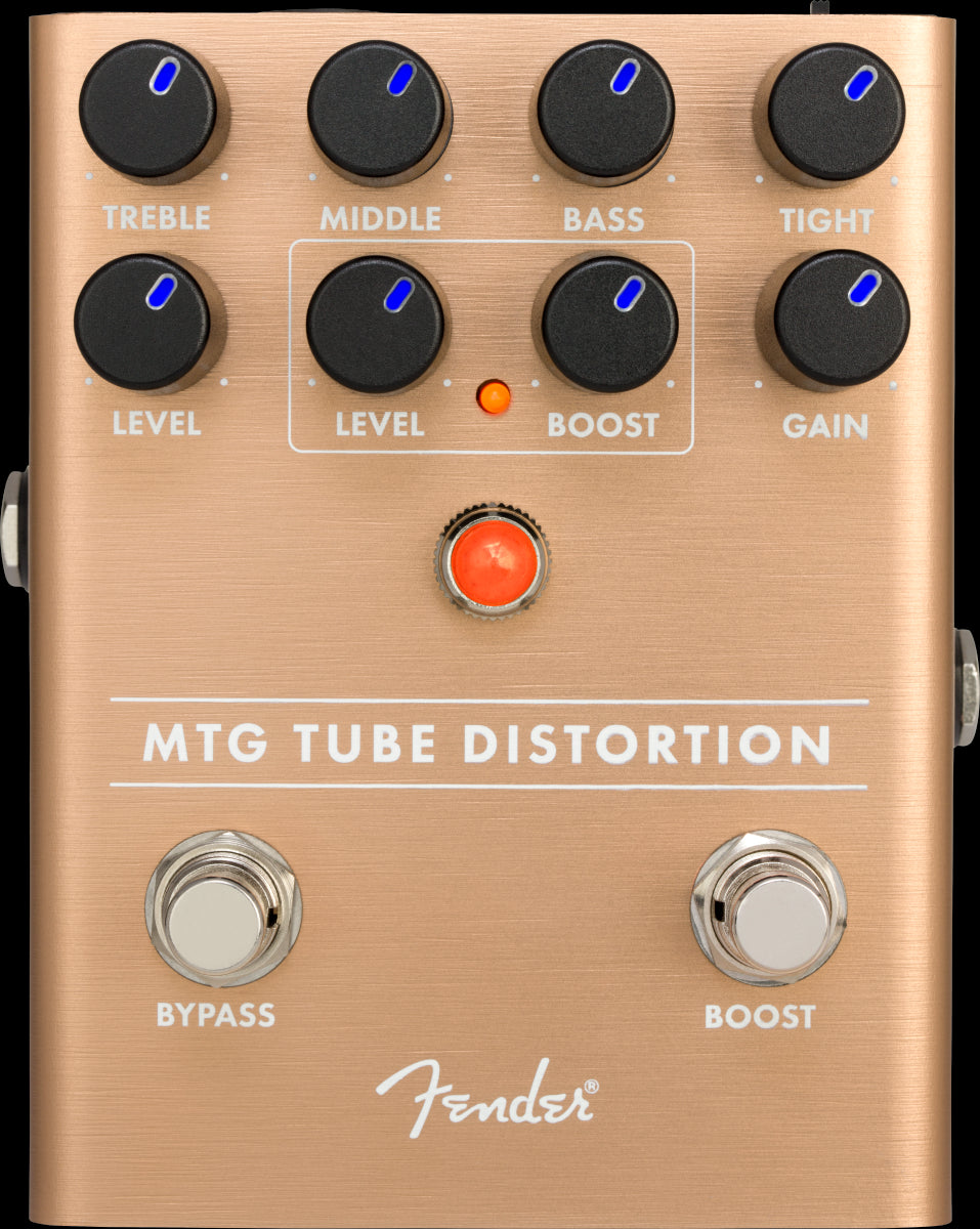 Fender MTG Tube Distortion Guitar Effect Pedal