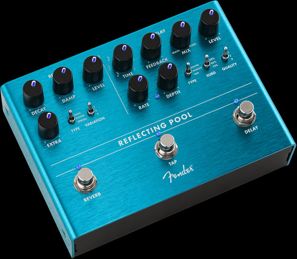 Fender Reflecting Pool Delay/Reverb Guitar Effect Pedal