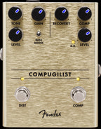 Fender Compugilist Compressor/Distortion Guitar Effect Pedal