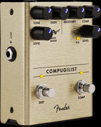 Fender Compugilist Compressor/Distortion Guitar Effect Pedal