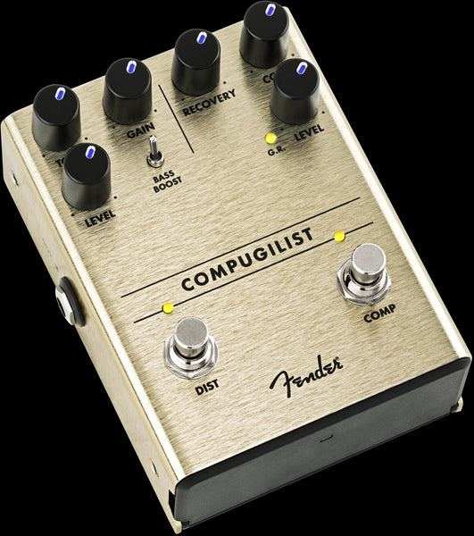 Fender Compugilist Compressor/Distortion Guitar Effect Pedal