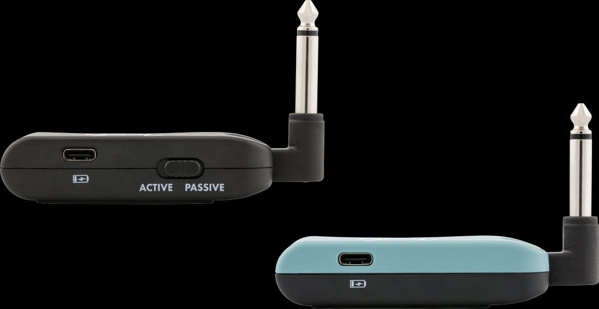 Fender Telepath Guitar Wireless System - Mystic Ice Blue and Black