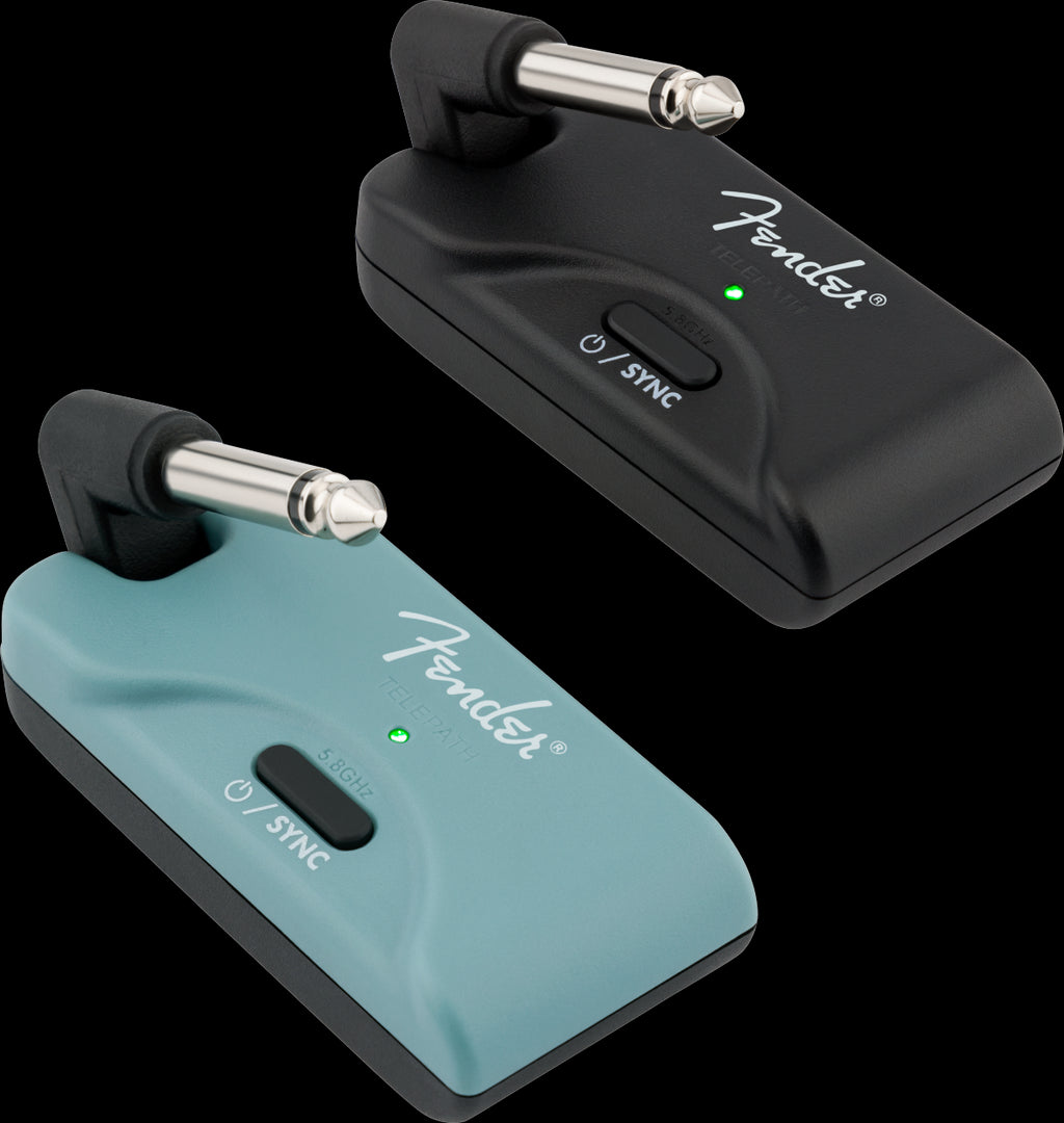 Fender Telepath Guitar Wireless System - Mystic Ice Blue and Black