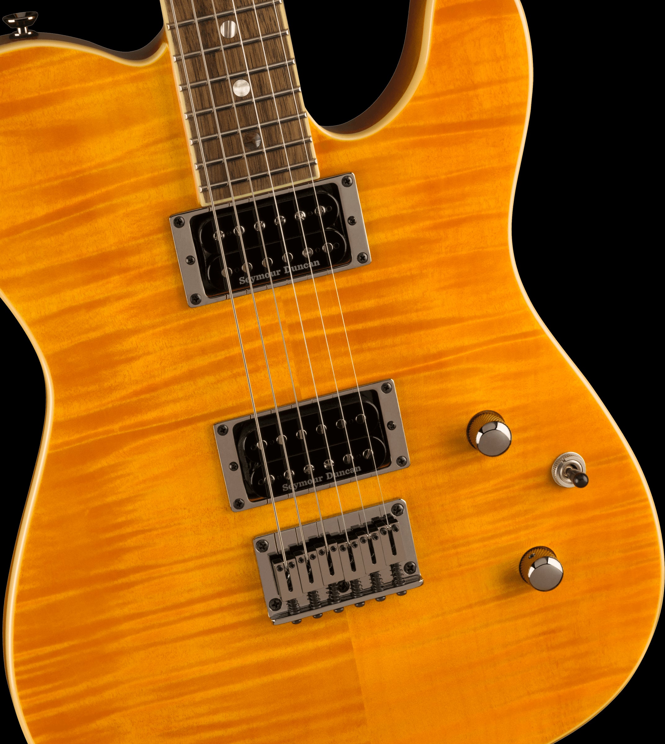 Fender Special Edition Custom Telecaster FMT HH w/Laurel Fretboard - Amber