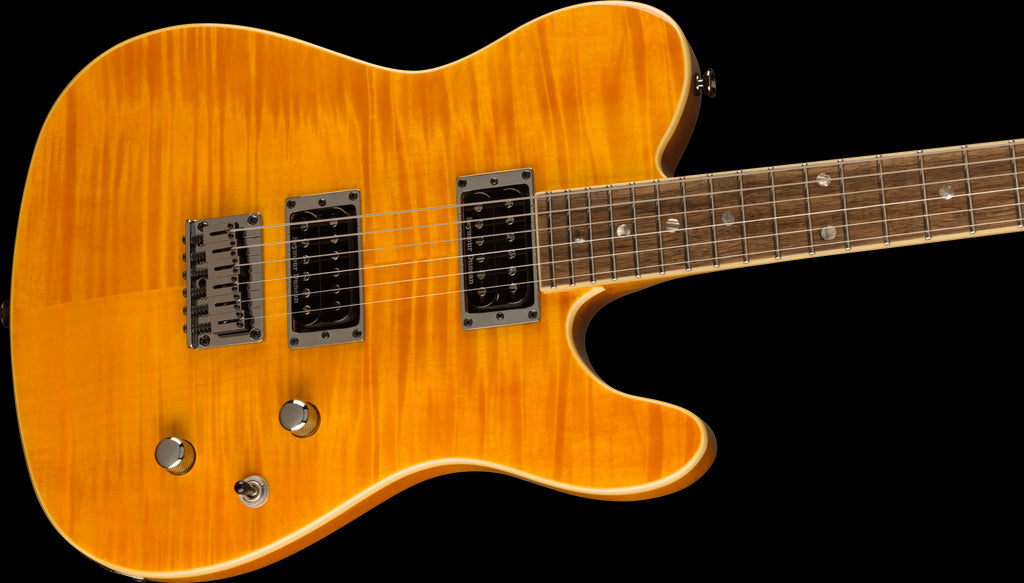 Fender Special Edition Custom Telecaster FMT HH w/Laurel Fretboard - Amber