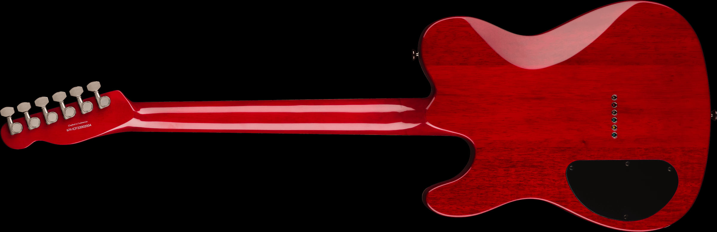 Fender Special Edition Custom Telecaster FMT HH Guitar w/Laurel Fretboard - Crimson Red Trans