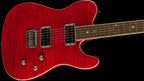 Fender Special Edition Custom Telecaster FMT HH Guitar w/Laurel Fretboard - Crimson Red Trans