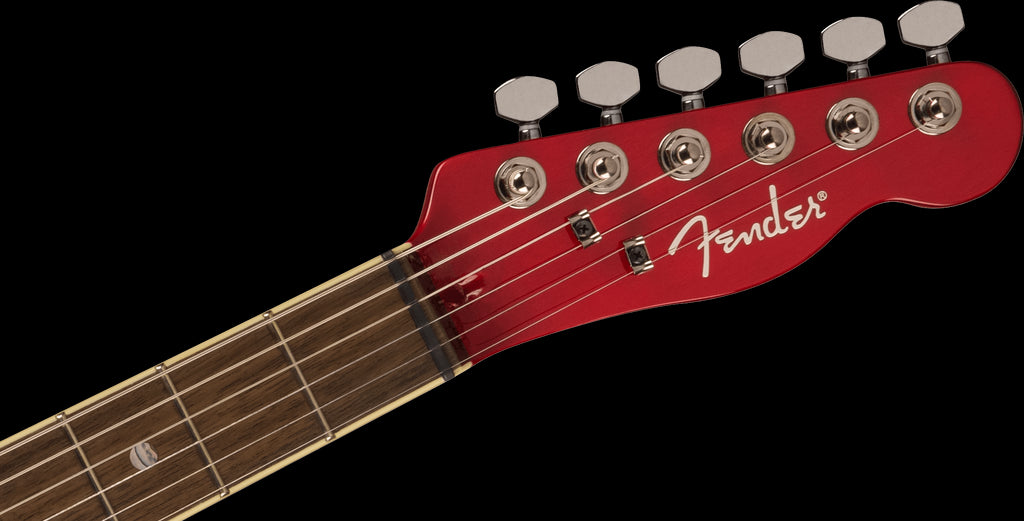 Fender Special Edition Custom Telecaster FMT HH Guitar w/Laurel Fretboard - Crimson Red Trans