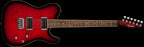 Fender Special Edition Custom Telecaster FMT HH Guitar with Laurel Fretboard - Black Cherry Burst