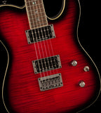 Fender Special Edition Custom Telecaster FMT HH Guitar with Laurel Fretboard - Black Cherry Burst