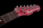 Fender Jim Adkins JA 90 Telecaster Thinline w/Laurel Fretboard - Crimson Red Trans