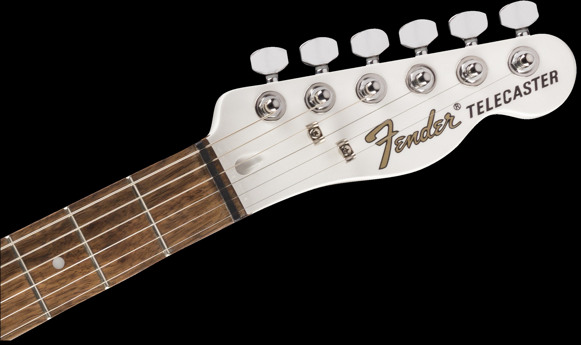 Fender Jim Adkins JA 90 Telecaster Thinline Electric Guitar w/Laurel Fretboard - White