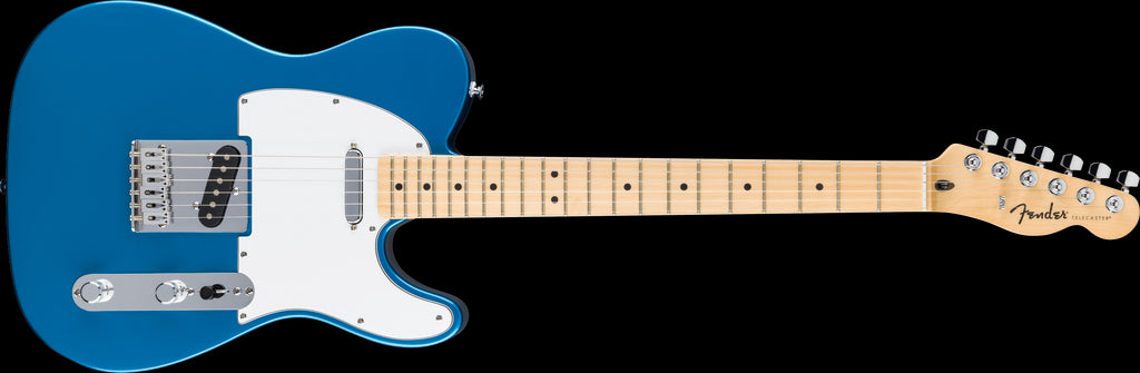 Fender Standard Telecaster Maple FB White Pickguard Aqua Marine Metallic