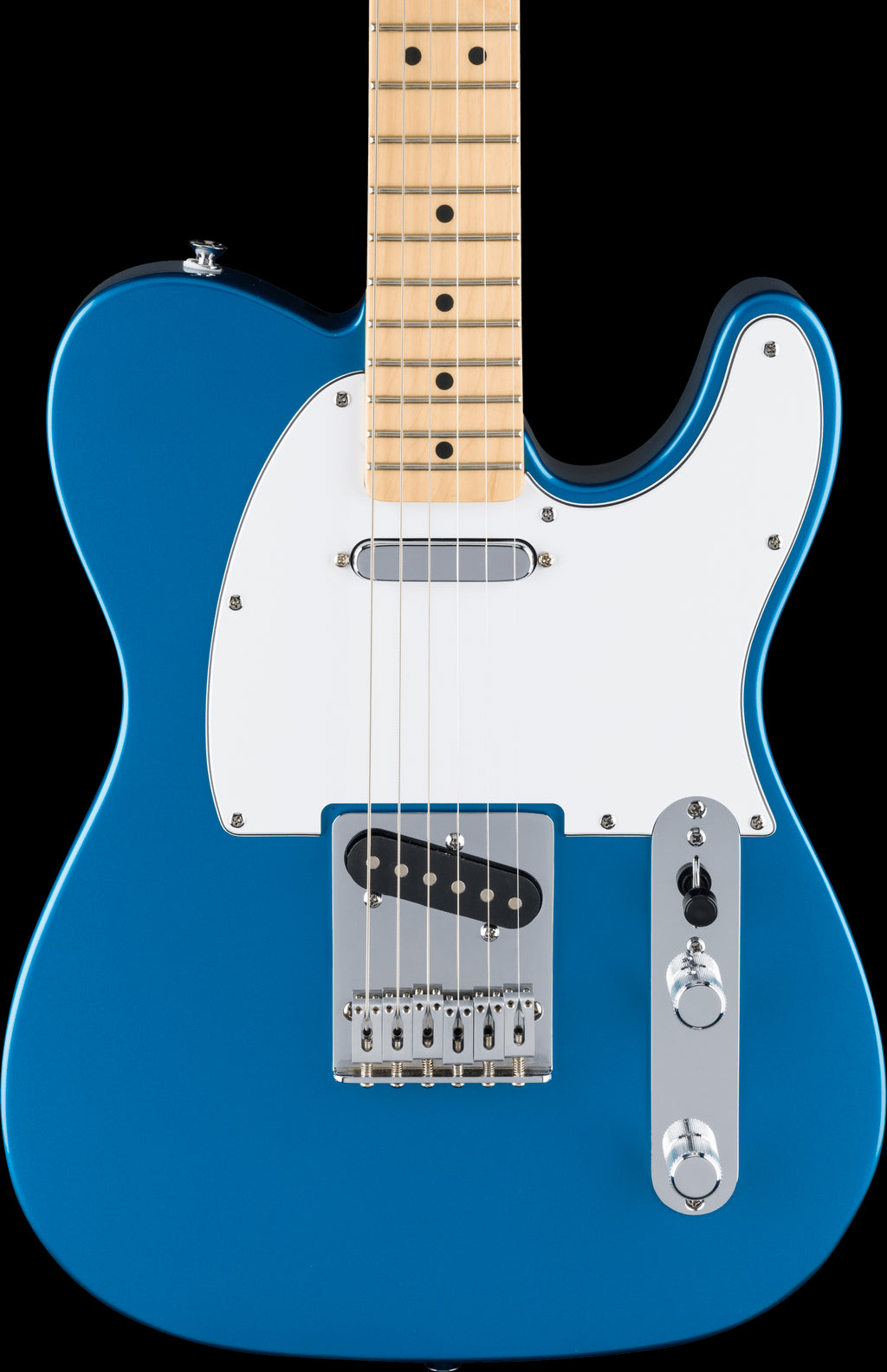 Fender Standard Telecaster Maple FB White Pickguard Aqua Marine Metallic