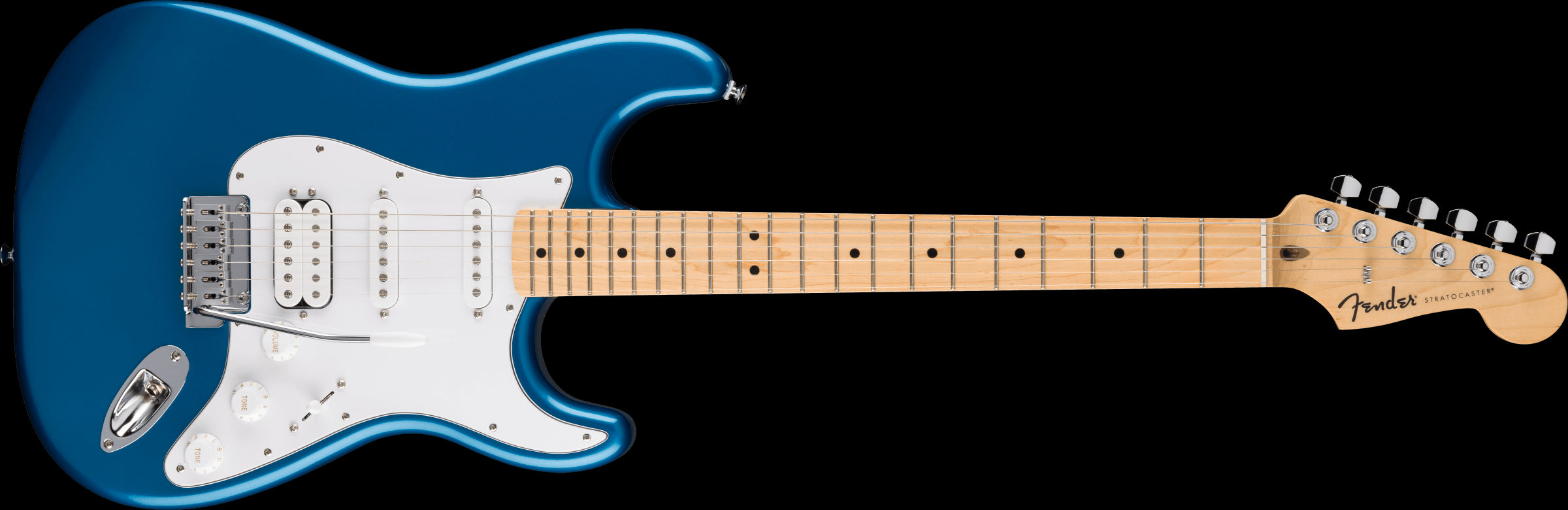 Fender Standard Stratocaster HSS Maple FB Aqua Marine Metallic