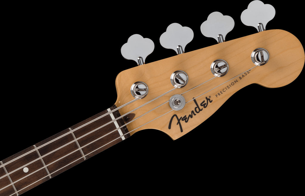 Fender Standard Precision Bass Laurel FB White Pickguard Black