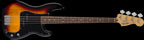 Fender Standard Precision Bass Laurel FB Black Pickguard 3-Color Sunburst