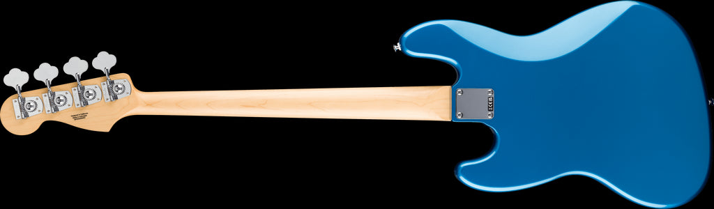 Fender Standard Jazz Bass Maple FB - White Pickguard Aqua Marine Metallic